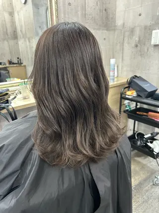 ミディアム sunny side 大名　りょう👸🏼のヘアスタイル