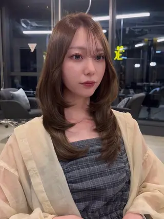 ロング カラー 髪質改善🫧 カラー特化/Hinaのヘアスタイル
