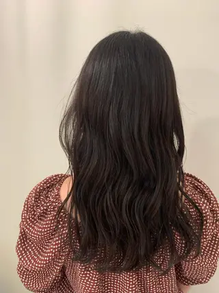 セミロング カラー 🐝岡本 柚葉🐝のヘアスタイル
