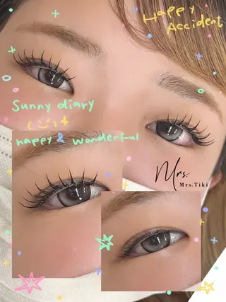マツエク・マツパ 🤍Mrs.Tiki honoka🩶のマツエク・マツパデザイン