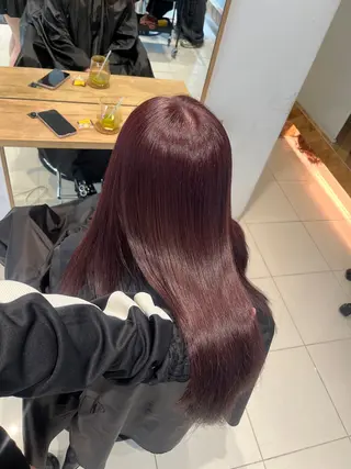 ロング カラー 🎀透明感 カラー🎀ミズキのヘアスタイル