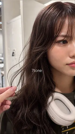 カラー sumire ༊·˚ 透明感／艶Colorのヘアスタイル