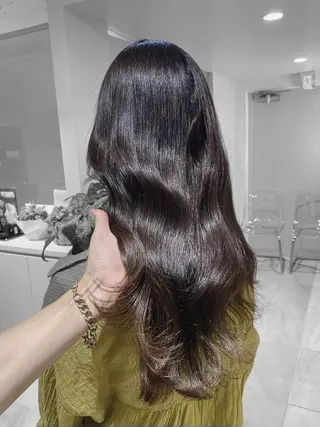 ロング 暗色カラー/レイヤー 🩶KAITOのヘアスタイル