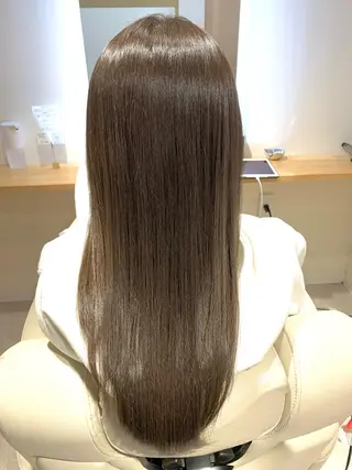 ロング カラー 🏆蔵前個室 美容院🏆 大川月央のヘアスタイル
