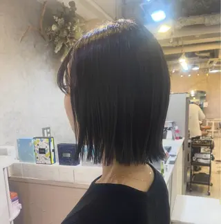 ミディアム 近江琉奈☆透明感カラ ー☆髪質改善☆のヘアスタイル