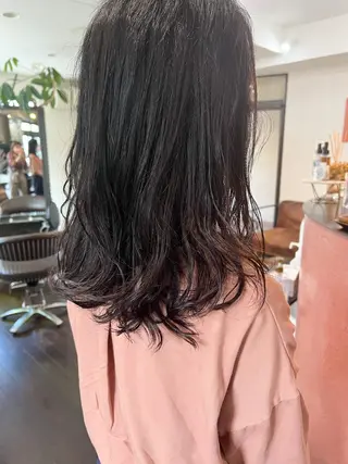 ミディアム 角戸 りおのヘアスタイル