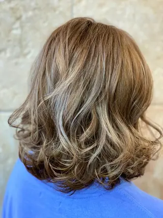 ミディアム カラー ✨店長✨松下 和正のヘアスタイル