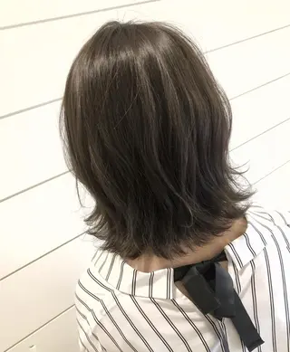 ミディアム カラー 🍊新宿南口🍊 ERINAのヘアスタイル