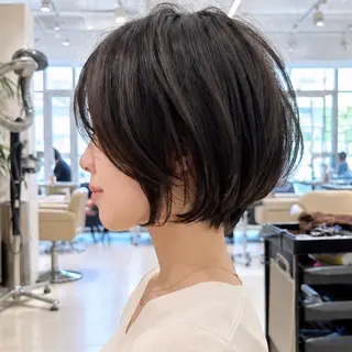 ショート 🍯無料の小顔 ショート/みゆ🍯のヘアスタイル