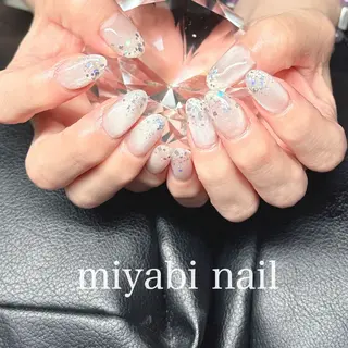 ネイル miyabi nail 桂川駅近くのネイルデザイン
