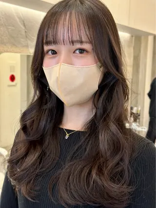 ロング 高田 郁弥のヘアスタイル