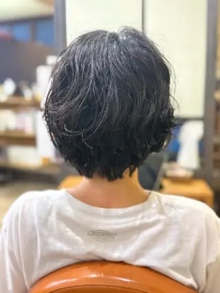 パーマ waratic 久場のヘアスタイル