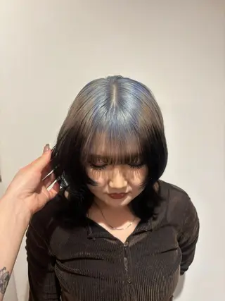 ミディアム 境 莉央のヘアスタイル
