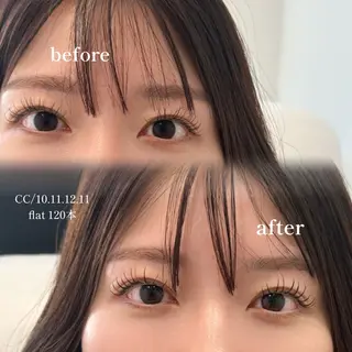 マツエク・マツパ proof arisaのマツエク・マツパデザイン