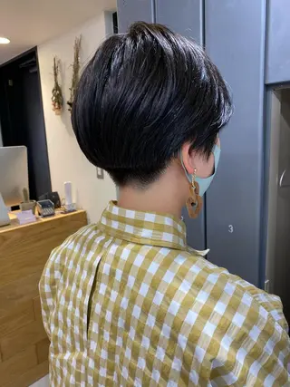 ショート チバタ キョウスケのヘアスタイル