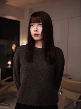 ミディアム 庄司 慎之介のヘアスタイル