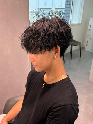 パーマ 濱口 健慎のヘアスタイル