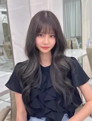 ロング カラー 小林 拳人のヘアスタイル