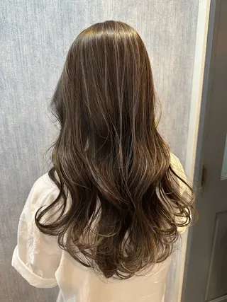 ロング カラー 💓永坂　美由紀💓 Aujuaソムリエのヘアスタイル