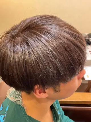 ショート 加藤 龍星のヘアスタイル