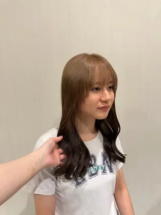 セミロング ayumi / 郡山/暖色カラーのヘアスタイル