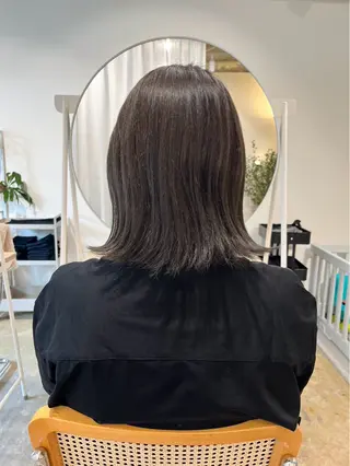 ミディアム カラー 南雲 美紀のヘアスタイル