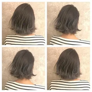 ミディアム カラー ハイトーンブリーチ 土坂 由志【京都】のヘアスタイル
