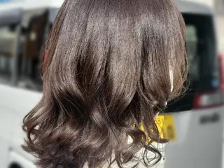 ミディアム 杉本 拳史朗のヘアスタイル