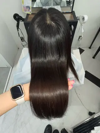 ななみ.⋆𝜗𝜚 透明感カラー/まつパのヘアスタイル