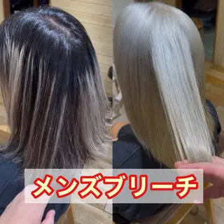 ミディアム カラー メンズ 実績のメンズパーマ/ スナップフォト見てねのヘアスタイル