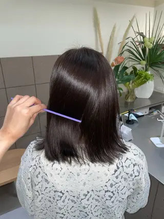 ミディアム カラー JURI /HUIのヘアスタイル