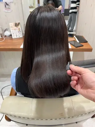 ロング カラー 堀野 由樹也のヘアスタイル