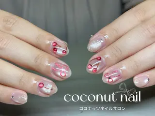 ネイル 神田 ココナッツのネイルデザイン