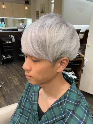 ショート 坂田 龍哉のヘアスタイル