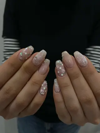 ネイル うの 韓国ﾈｲﾙ໒꒱⋆⭒˚のネイルデザイン