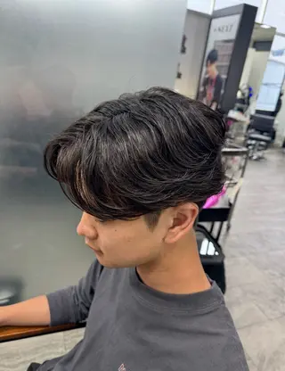 パーマ メンズ 天野 愉月のヘアスタイル