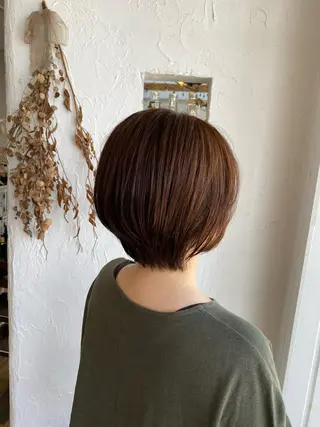 ショート カラー パーマ ヘアアレンジ メンズ 豊橋美容院 ソンリエのヘアスタイル