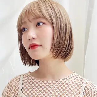 ミディアム カラー レイヤー専門家 ダブルカラー修のヘアスタイル