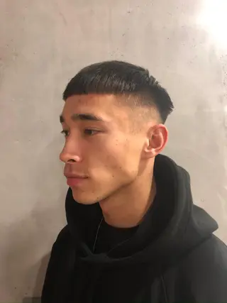メンズ 吉田一輝 外国人パーマのヘアスタイル