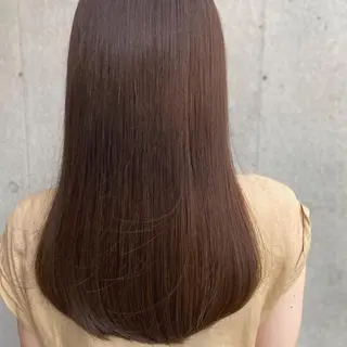 ミディアム カラー モテ前髪 タゴメ シンヤのヘアスタイル