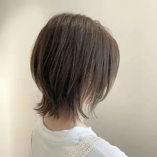 ミディアム 臺 佳連のヘアスタイル