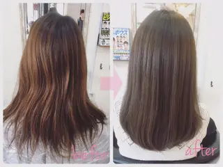 セミロング カラー soul salon ✩☪︎⋆｡IZUMIのヘアスタイル