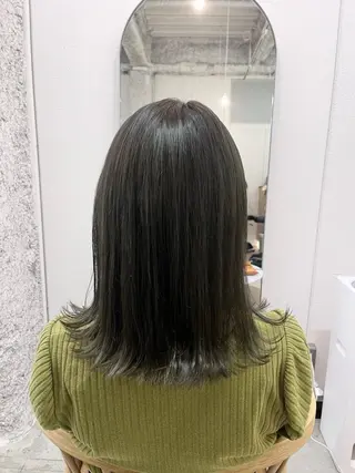 ミディアム カラー 暖色カラー／ ヘアセット🌛櫻井舞のヘアスタイル