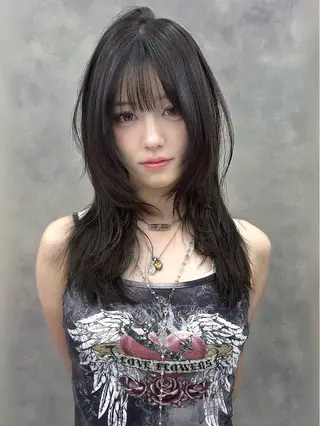 セミロング 髪質改善 似合わカットTodaのヘアスタイル