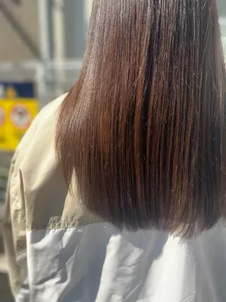 ロング カラー saaya💙 レイヤーカットのヘアスタイル
