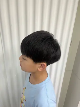 メンズ 鶴 章英のヘアスタイル