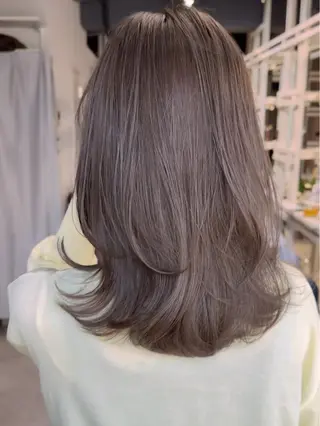 ミディアム ✨透明感カラー 恵比寿HAYATO✨のヘアスタイル