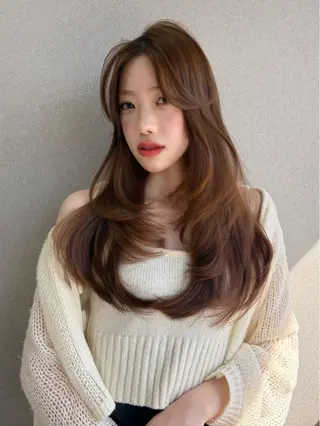 ロング 髙杉 心のヘアスタイル