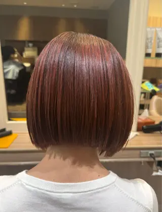 ミディアム ママ美容師⭐️ シモダイラ ヒデミのヘアスタイル