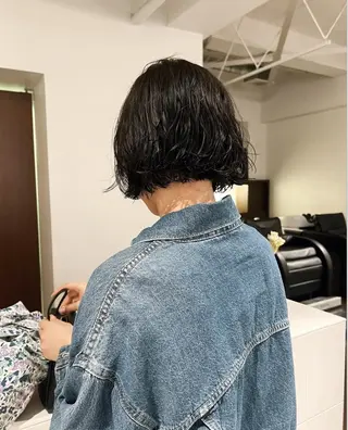 パーマ 林 妃和のヘアスタイル